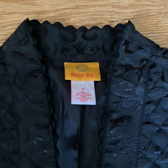 Ruby Rd. Black Blazer - Picture 4 of 5
